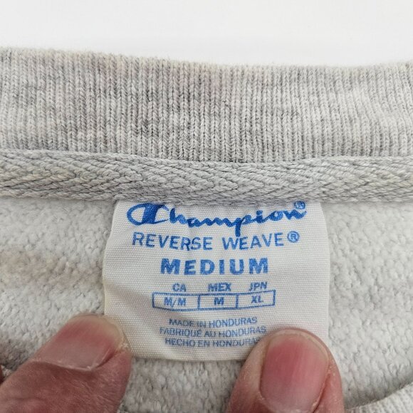 Vintage Champion UC Riverside Highlanders Reverse Weave Gray Sweatshirt Medium - Picture 3 of 6